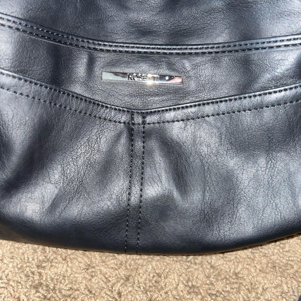 A black purse